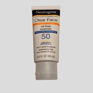 Neutrogena Clear Face Sunscreen SPF 50